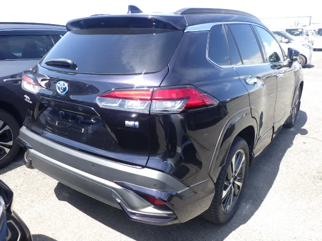 2022 Toyota Corolla Cross Hybrid Z, rear three-quarter view