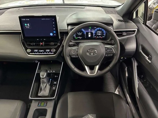 2026 Toyota Corolla Cross Hybrid Z, dashboard and steering wheel