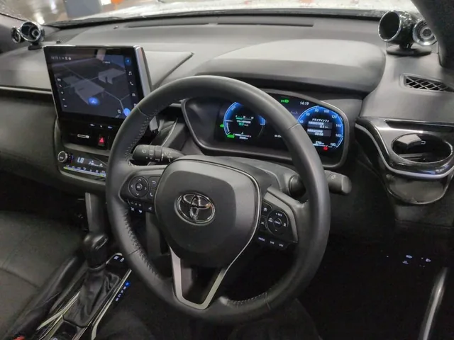 2024 Toyota Corolla Cross Hybrid Z, dashboard and steering wheel