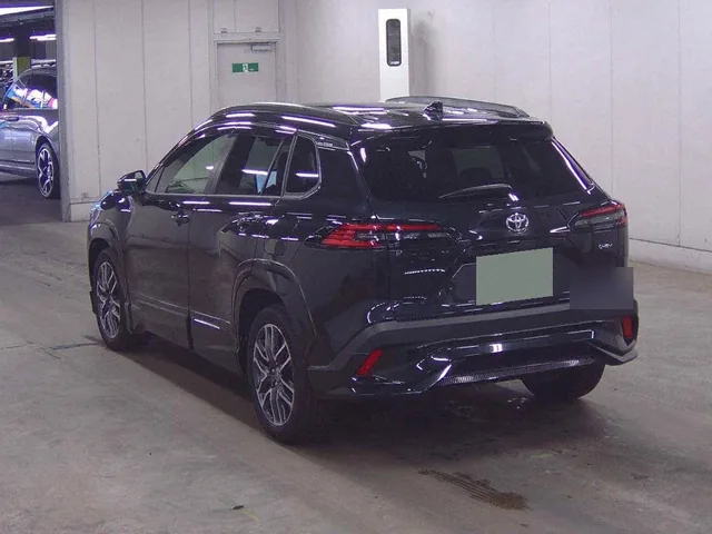 2026 Toyota Corolla Cross Hybrid Z, rear three-quarter view