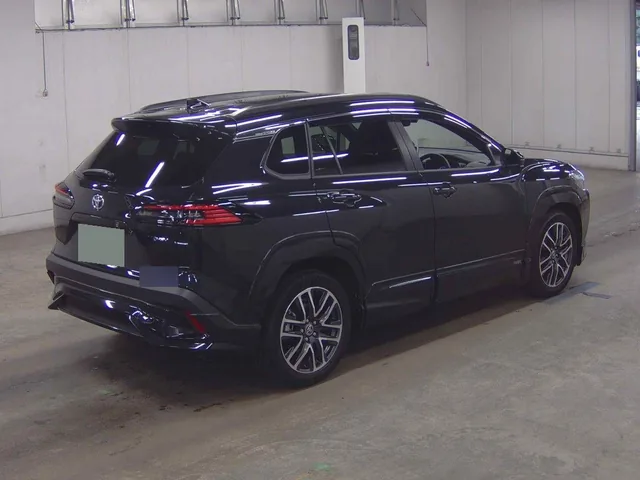 2026 Toyota Corolla Cross Hybrid Z, rear three-quarter view